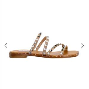 KellParker Ocean Sandals- size 8- nude NEW